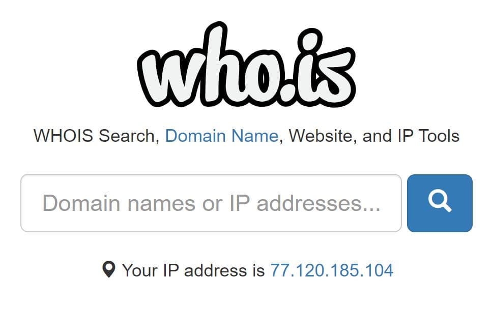 Mit Who.is einfach durch die Domain mehr über den Betreiber erfahren