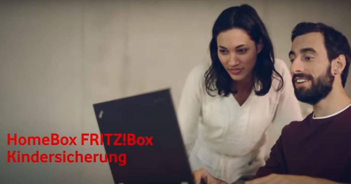 Screenshot des Erklärungsvideos zur Kindersicherung der HomeBox FRITZ!Box