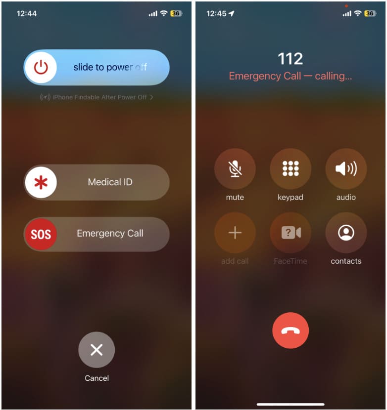 Cómo utilizar la localización compartida de emergencia en un iPhone