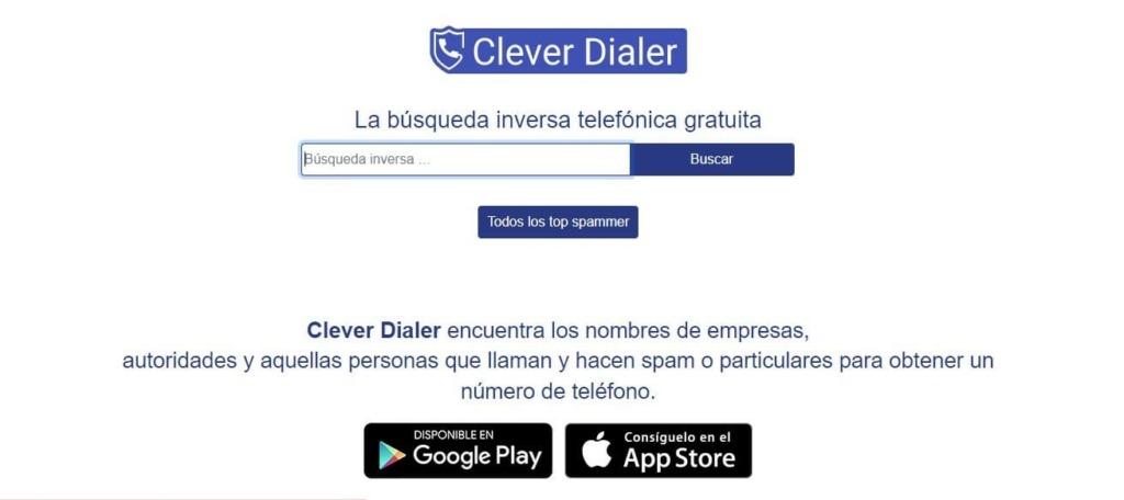Clever Dialer es un servicio gratuito para saber quién te llama