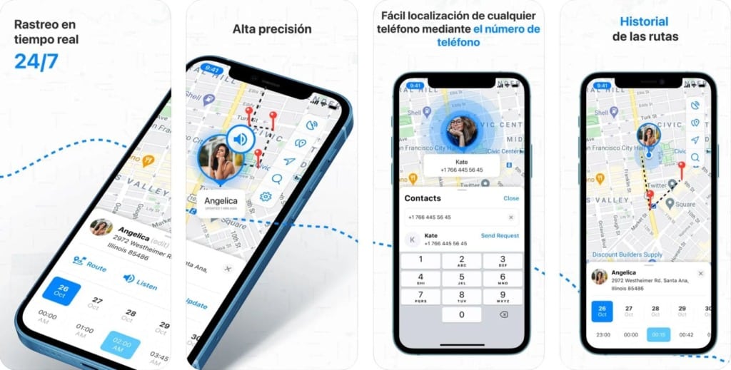 Foto de la aplicación Dating onlain tracker para iPhone