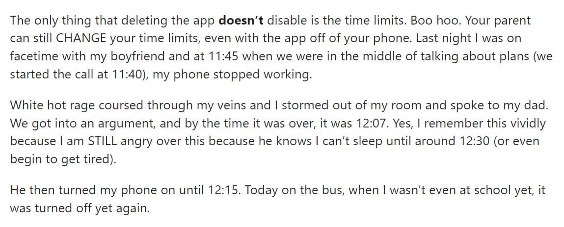Una imagen sobre las desventajas de la app de Verizon de un usuario en Quora