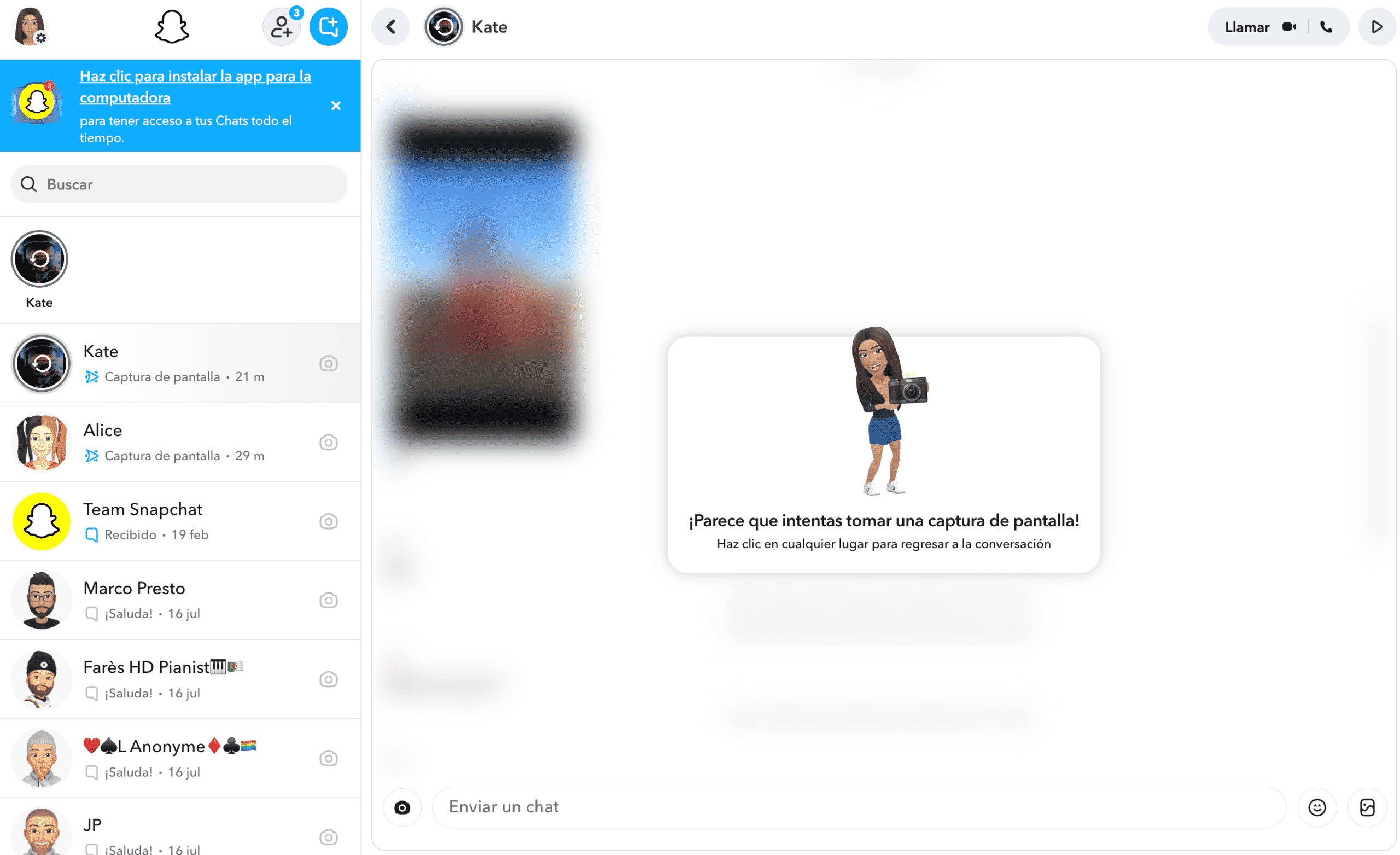 Al realizar una captura de pantalla con un programa estándar en Mac, se muestra información sobre la misma.