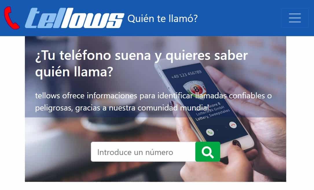 Escribe un número de teléfono para buscar información sobre su ubicación y el tipo de número.