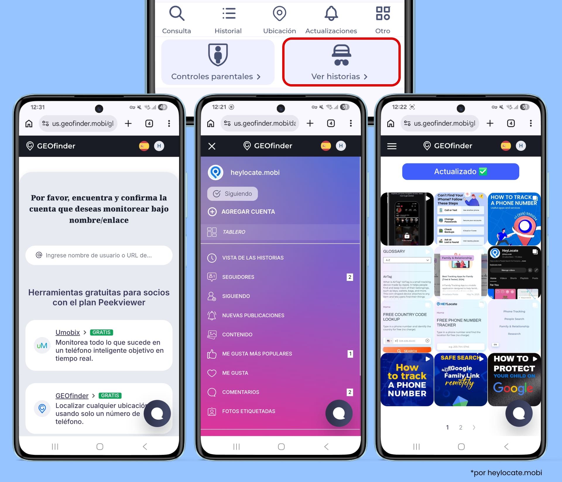 El visor de historias Peekviewer sirve para ver Instagram.