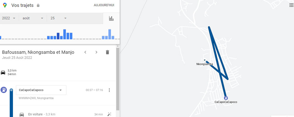 Comment définir la période de l'historique de localisation dans Google Maps