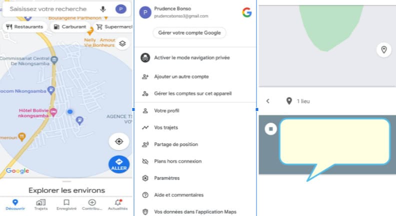 suivi des téléphones Android sur la chronologie de Google Maps