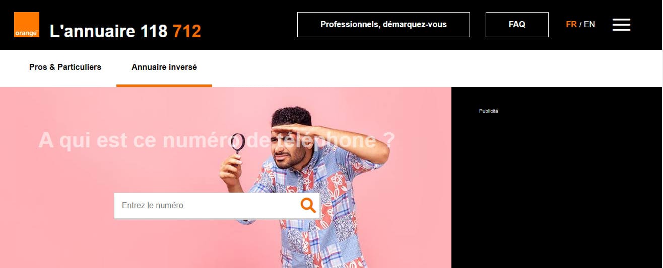 PAGESBLANCHES LE SERVICE DE RECHERCHE DE PARTICULIERS AVEC L ANNUAIRE visual data 7
