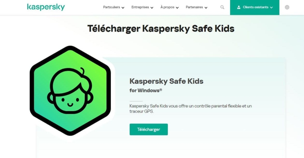 Application parentale Kaspersky Safe Kids