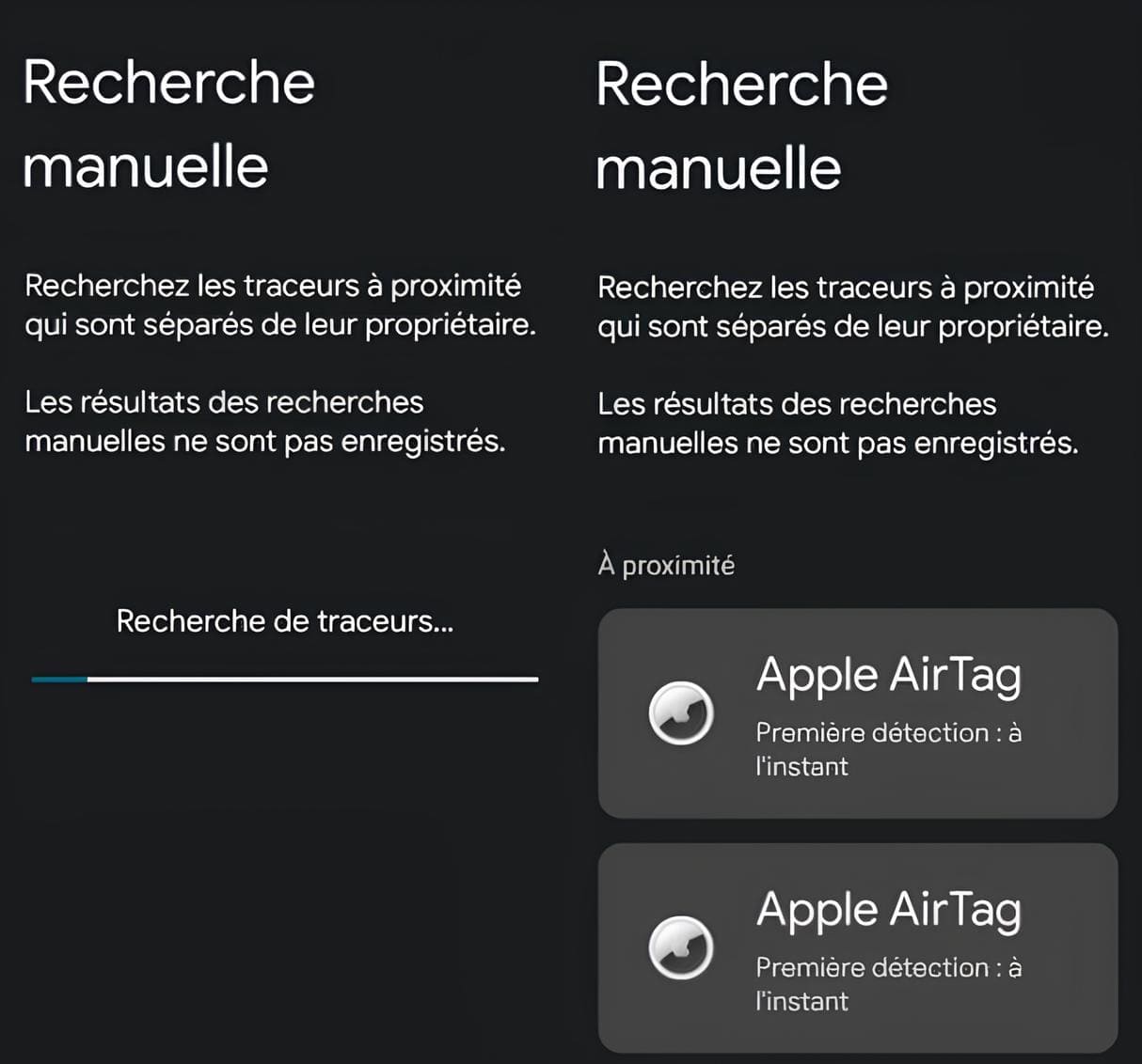 Image de recherche de traceurs