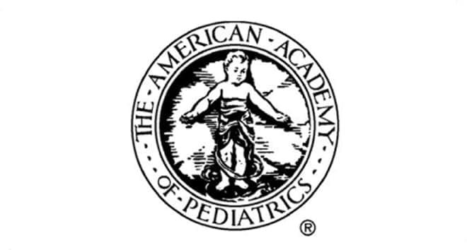 Logo (sceau officiel) de l’American Academy of Pediatrics.
