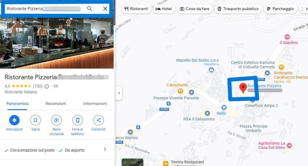 Come cercare un’attività con Google Maps e leggere i risultati 