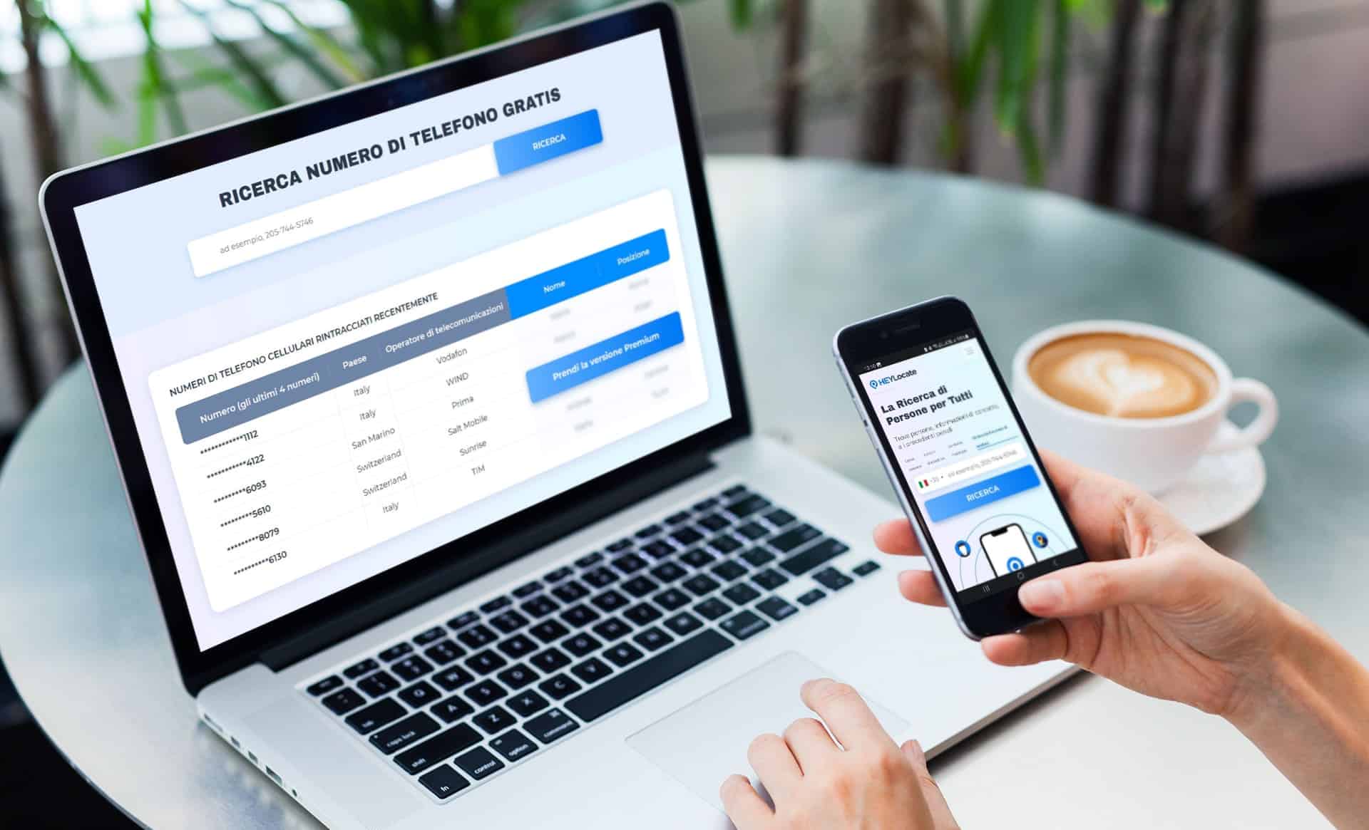 ricercare il sito web di heylocate mobi sul vostro telefono e computer