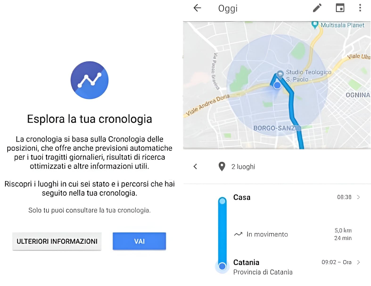 Come trovare un dispositivo con Google Maps
