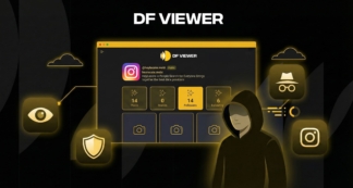 La sagoma di una persona che simboleggia Instagram DF Viewer, utilizzato per monitorare Instagram in modo privato.