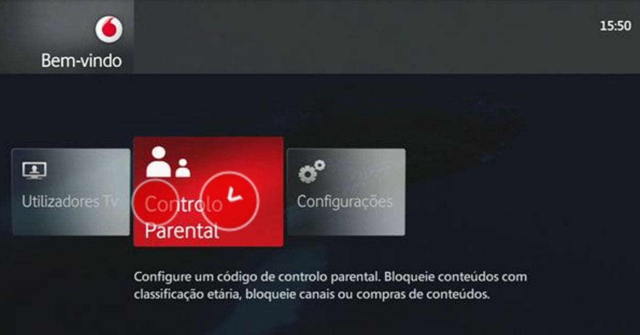 Configurações do Controlo Parental Vodafone Cisco ISB2231