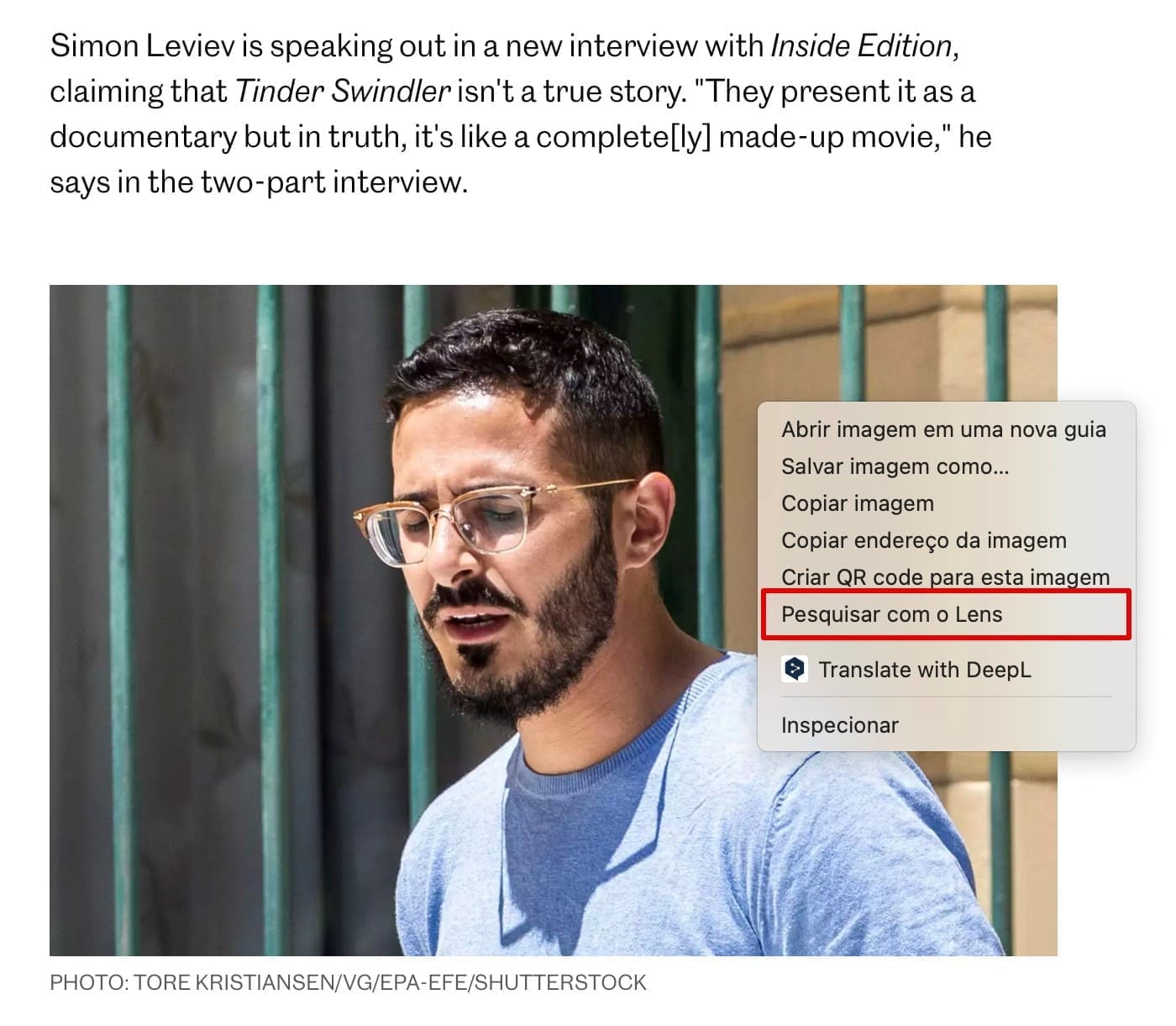 Clique na imagem - pesquise com o Google Lens.