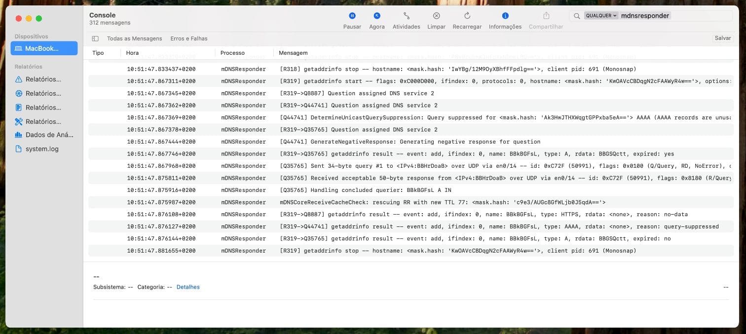 Na janela do terminal, digite o comando acima, insira a senha e pressione enter.