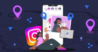 Cómo compartir la ubicación en chats, publicaciones e historias de Instagram