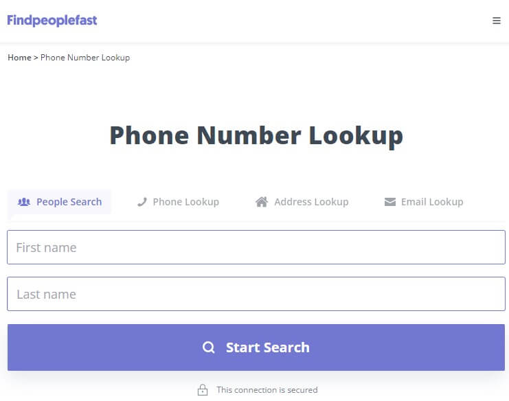 reverse phone lookup FindPeopleFast