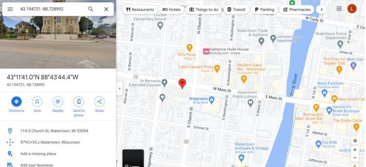 mSpy live location in maps mode