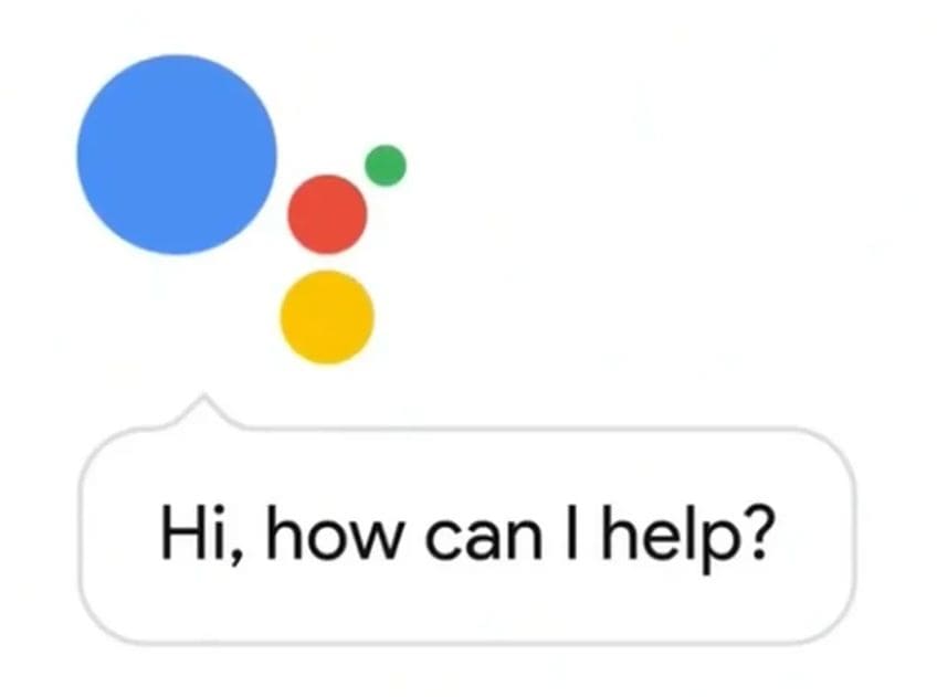 The home page of the Google Assistant app