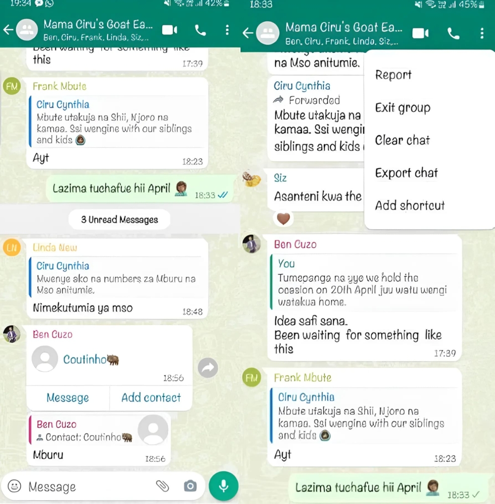 An image of xMobi WhatsApp monitoring on Android