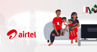 Indian family uses parental controls for Airtel Family plan, broadband and TV