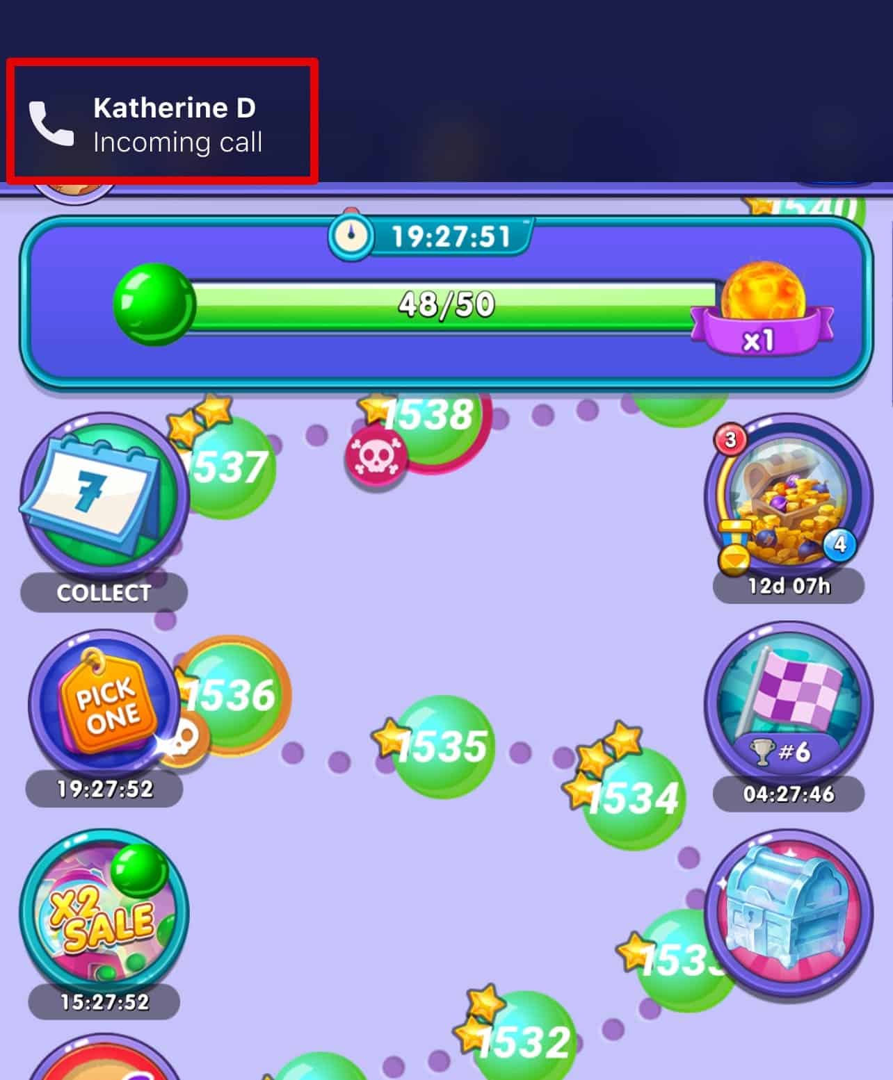 how the call process works when guided access mode is enabled on the iphone
