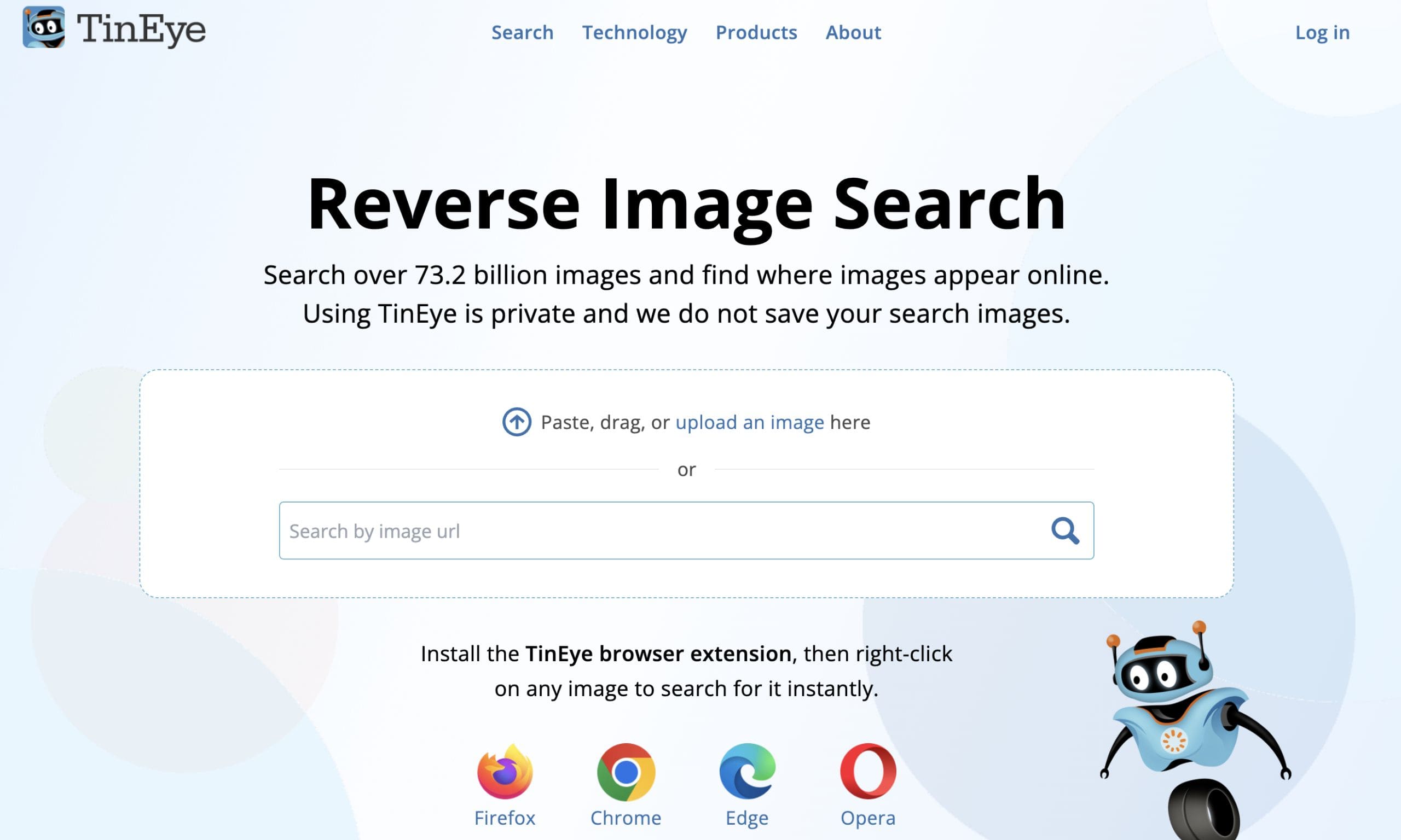 Upload a photo to search.