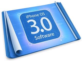 Graphic of Apple’s iPhone OS 3.0 software, the first version to include built-in parental controls.