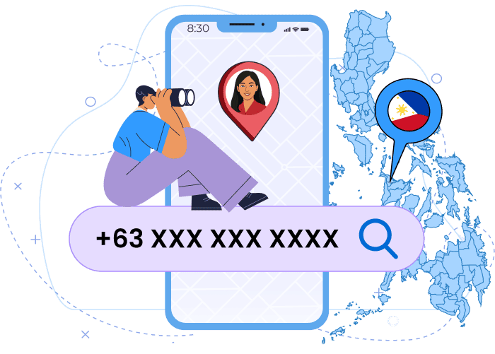 Free phone number tracker in the Philippines that shows a number’s approximate location, carrier, number type and city.