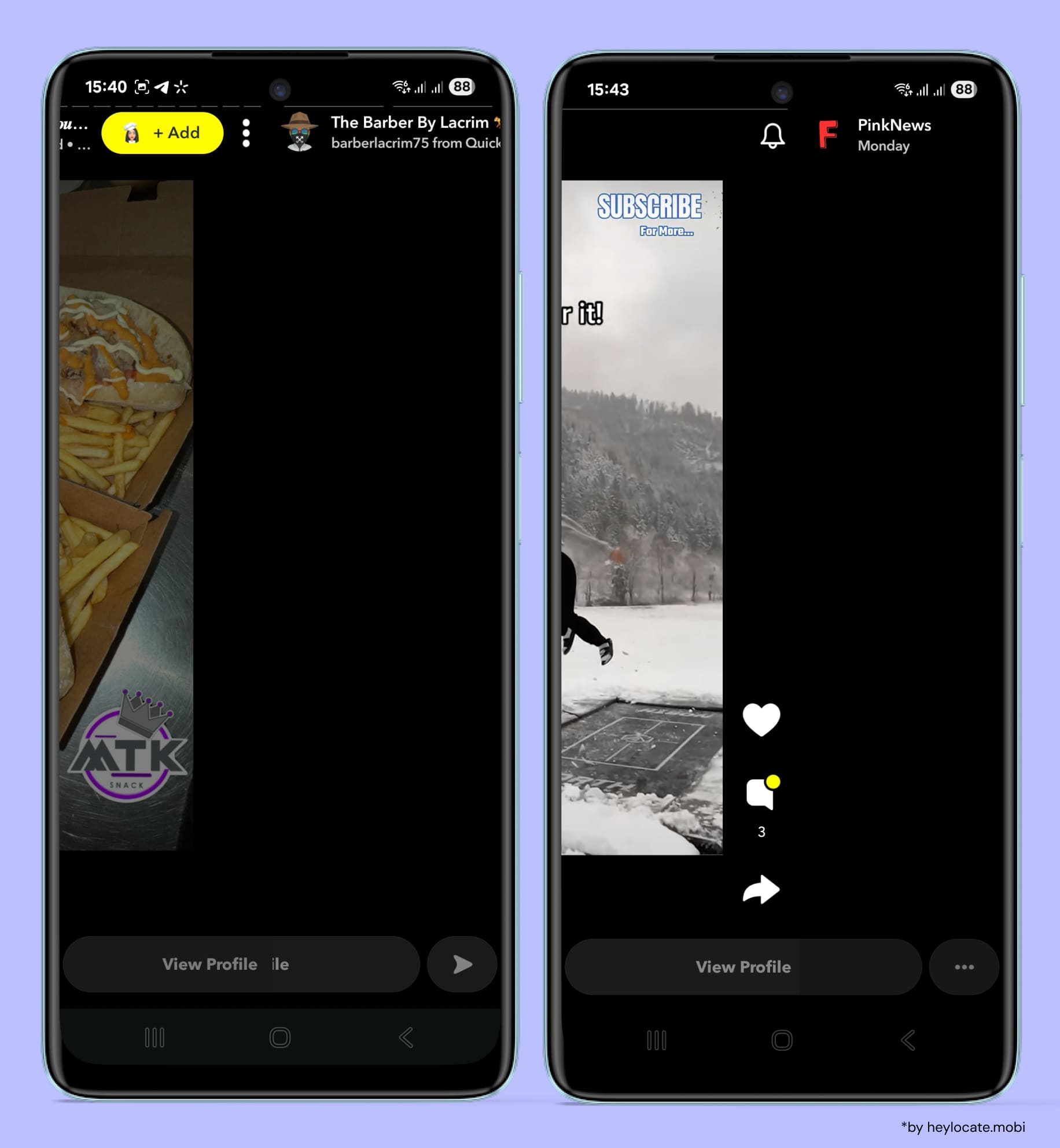 Demonstration of how the next page is not displayed.