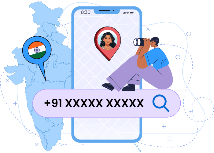 Free phone number tracker in India that shows a number’s approximate location, carrier, number type and city.