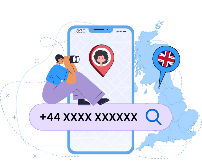 Free phone number tracker in the United Kingdom that shows a number’s approximate location, carrier, number type and city.