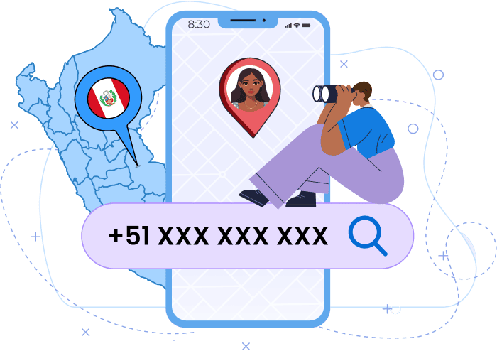 Free phone number tracker in Peru that shows a number’s approximate location, carrier, number type and city.