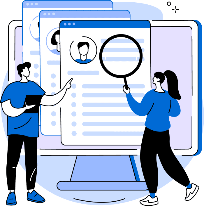 Search for information by name and country.